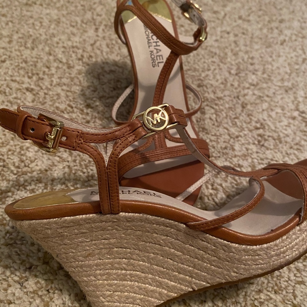 Michael Kors wedge sandals